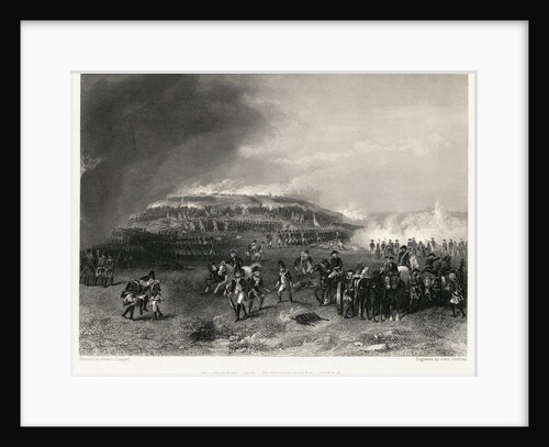 Engraving of Battle of Bunker Hill by Anonymous