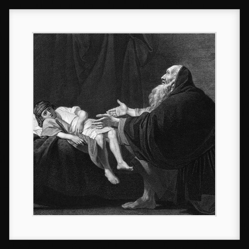 Elijah Raising the Son of the Widow by Anonymous