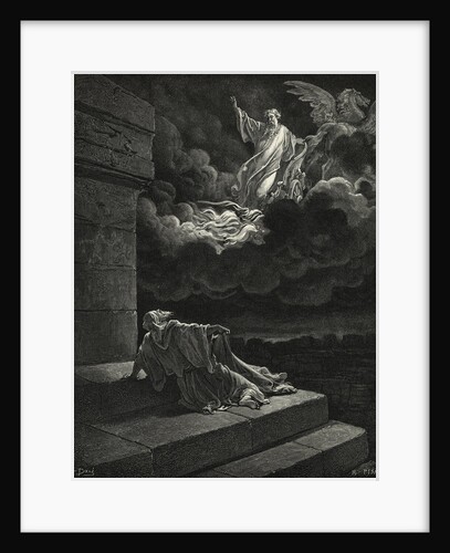 Elijah Being Taken up to Heaven in Chariot of Fire by Anonymous