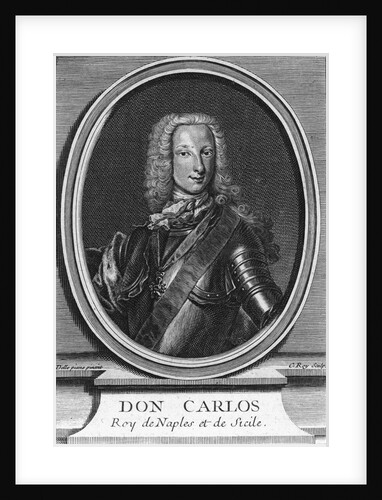 Portrait of Spanish King Don Carlos by Anonymous
