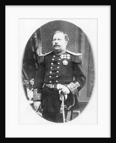 King Luis I of Portugal in Uniform by Anonymous