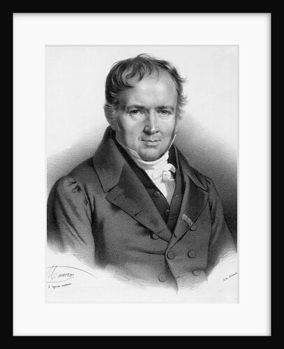 French Mathematician Simeon Denis Poisson by Anonymous