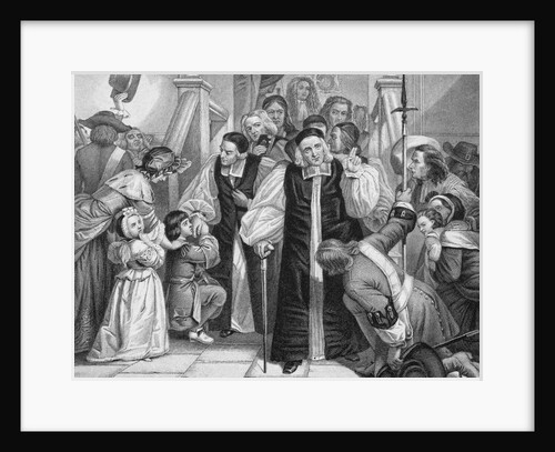 Bishops Blessing Onlookers by Anonymous