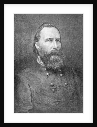 Portrait of Military Officer James Longstreet by Anonymous