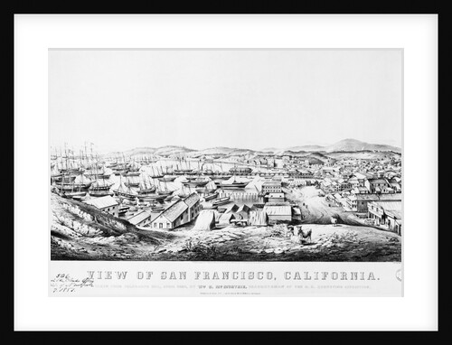 Illustration of Early San Francisco by Anonymous