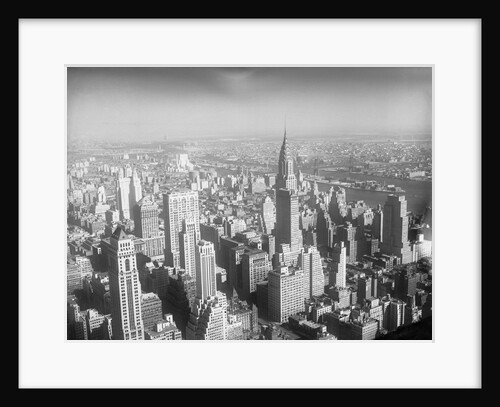 Manhattan from the Empire State Building by Anonymous