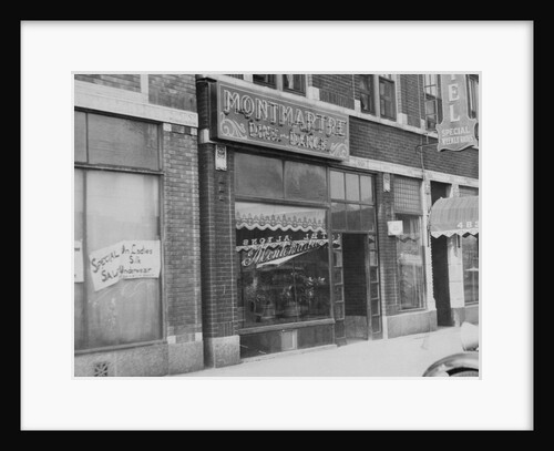 Exterior of Montmartre Club by Anonymous