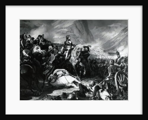 Napoleon Bonaparte Crossing Alps by Anonymous