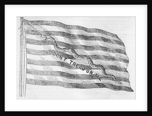First U. S. Navy Jack Flag by Anonymous