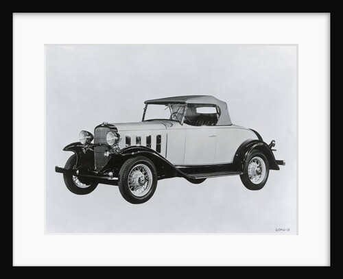 Portrait of the Chevrolet Roadster by Anonymous