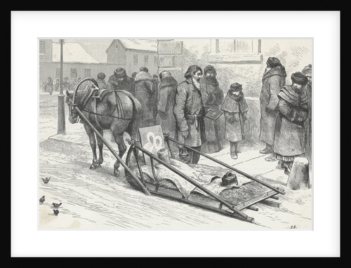 Poor Citizens Relief Man Collecting Street Donations by Anonymous