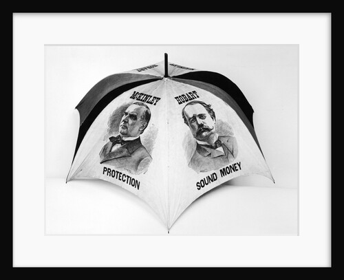 McKinley and Hobart Campaign Unmbrella by Anonymous