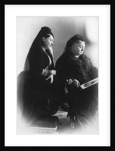 Empress Frederick and Queen Victoria Mourning Frederick's Death by Anonymous