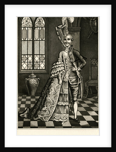 Charles Genevieve Louis Auguste Timothee D'Eon De Beaumont (1728-1810) by Anonymous