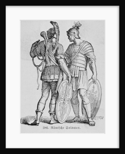 Portrait of Roman Soldiers by Anonymous