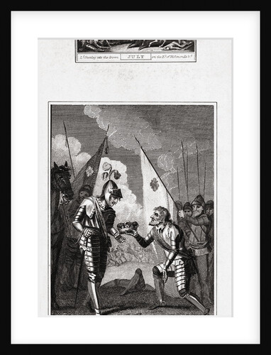 Henry VII After Winning Battle on Bosworth Field by Anonymous