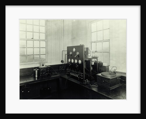 Radio Transmitter From Early 1900's by Anonymous