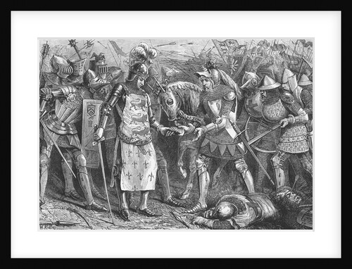 King of France Surrendering to Edward by Anonymous
