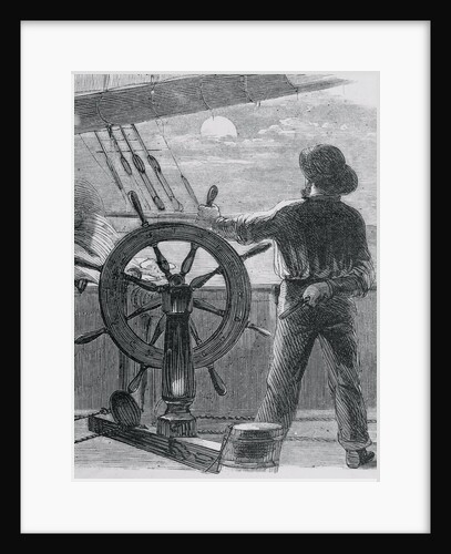 Ship's Pilot Holding Pistol by Anonymous