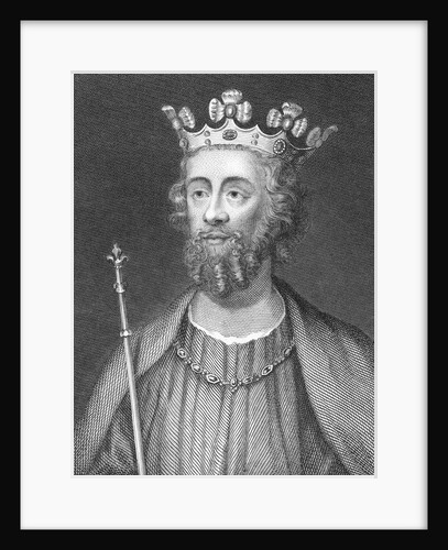 Portrait of King Edward II of England by Anonymous