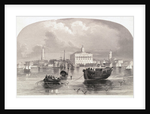 Boats Along the Edge of Charleston by Anonymous