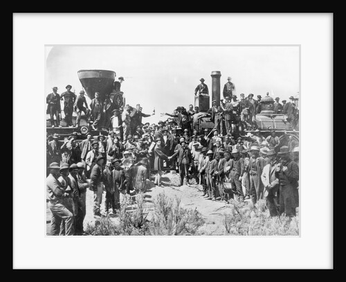 Trans Continental Railroad Celebration by Anonymous