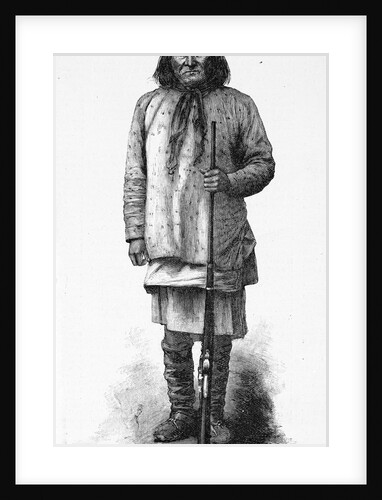 Engraving of Geronimo by Anonymous