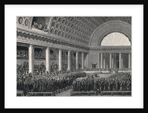 Illus/Natl Assembly At Versailles by Anonymous