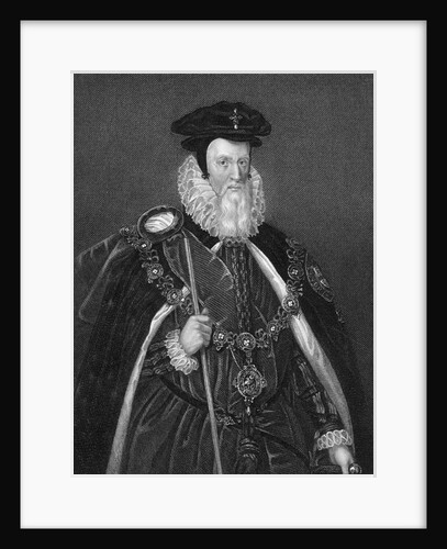 Portrait of William Cecil by Anonymous