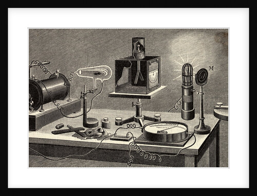Electrical Mechanism on Table by Anonymous