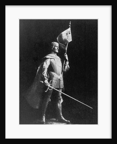 Spanish Explorer Panfilo De Narvaez in Armored Uniform by Anonymous