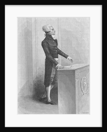Illustration of Maximilien Robespierre by Anonymous