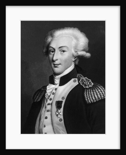 Portrait of Marquis de Lafayette by Anonymous