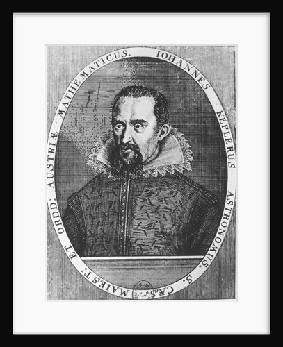 Portrait of Astronomer Johannes Kepler by Anonymous