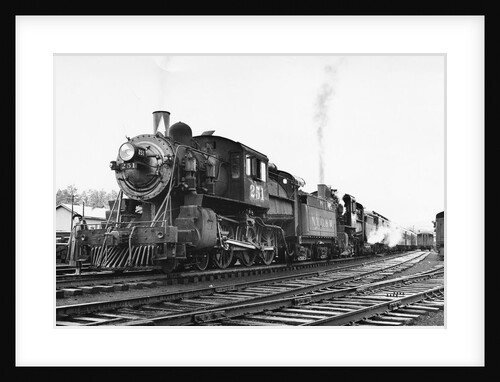 General View Of Nyo&W Locomotive by Anonymous