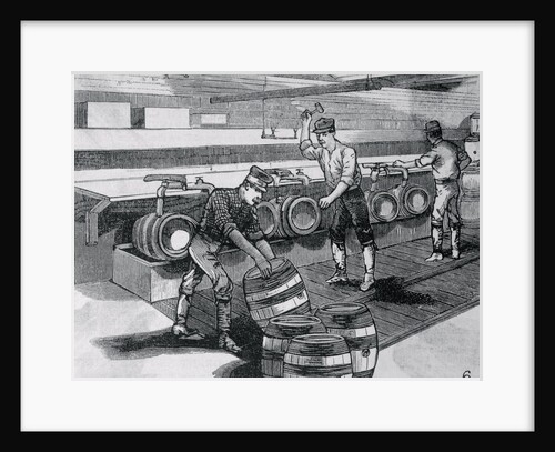 Men Racking Off Beer by Anonymous