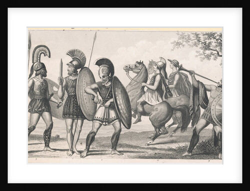 Greek Warriors by Anonymous