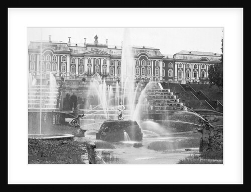 Grand Cascade at Peterhof by Anonymous