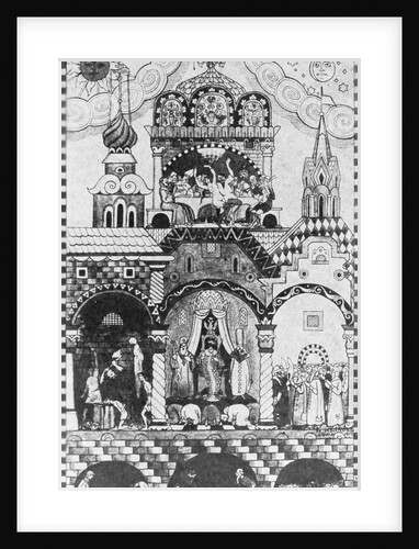 Print of Rasputin's Orgies by Anonymous