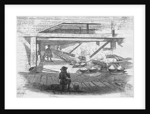 Illustration of a Salt Works Plant by Anonymous