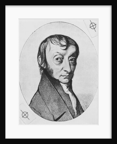 Engraved Portrait of Amedeo Avogadro by Anonymous
