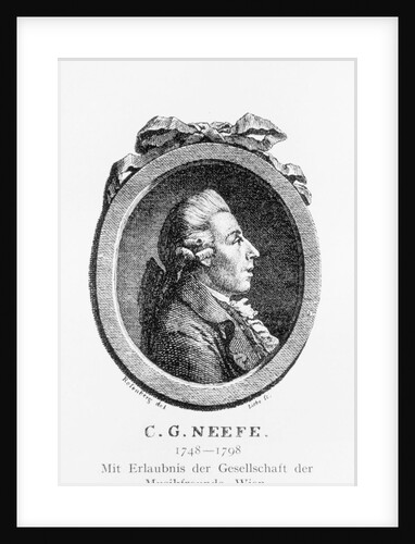 C. G. Neefe Illustration by Anonymous