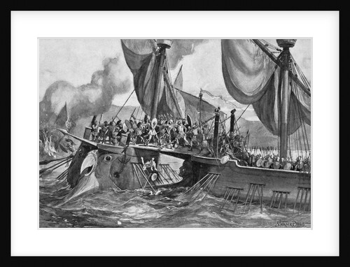 Men on a Boat by Anonymous