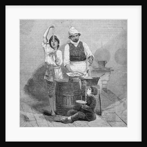 Maccaroni Vendor by Anonymous