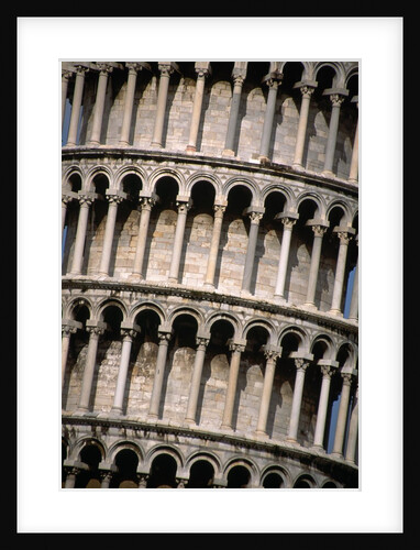 Arcades of the Leaning Tower of Pisa by Anonymous
