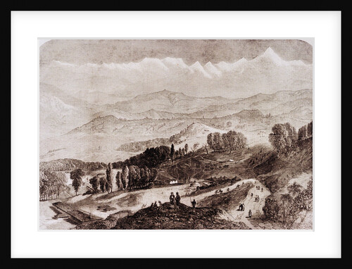 View From Darjeeling, Mount Everest by Anonymous