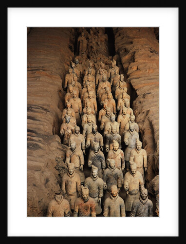 Terracotta Warrior Statues in Qin Shi Huangdi Tomb by Anonymous