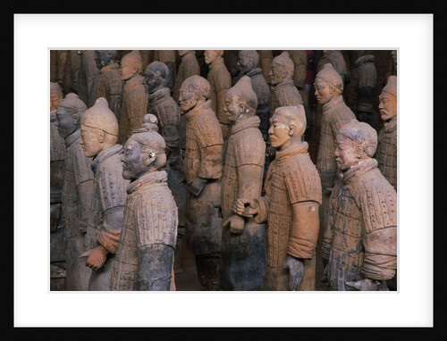Terracotta Warrior Statues at Xian, China by Anonymous