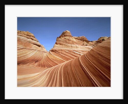 Sandstone Layers in the Arizona Desert by Anonymous