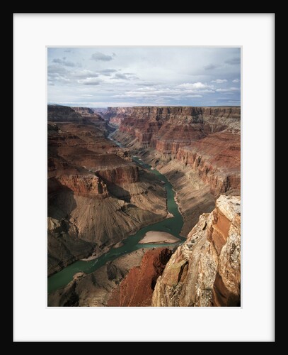 Colorado River Flowing Through Marble Canyon by Anonymous